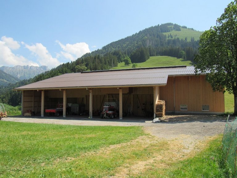 Neubau Scheune, Schüpfheim