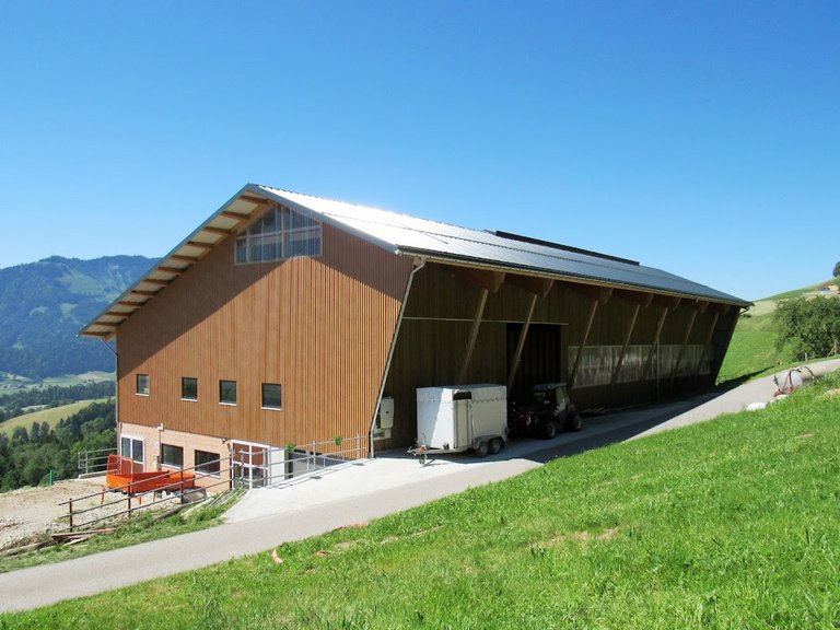 Neubau Milchviehlaufstall, Schüpfheim