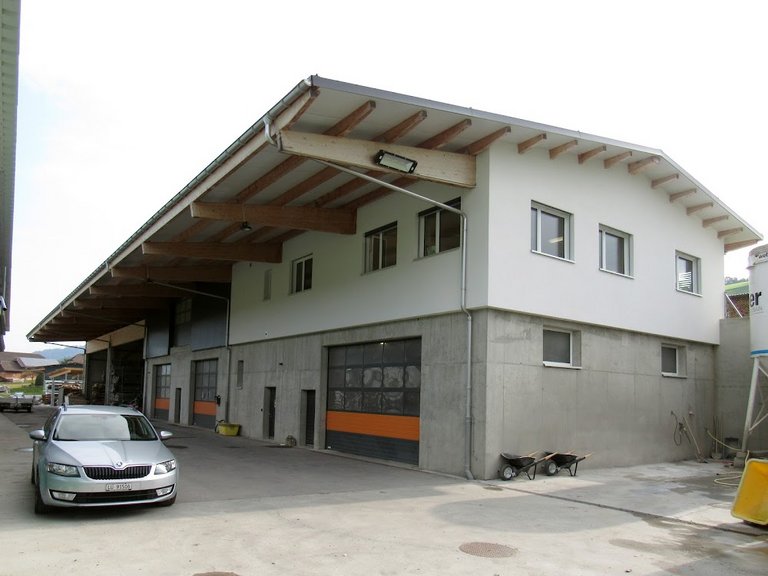 Neubau Werkhalle, Hasle